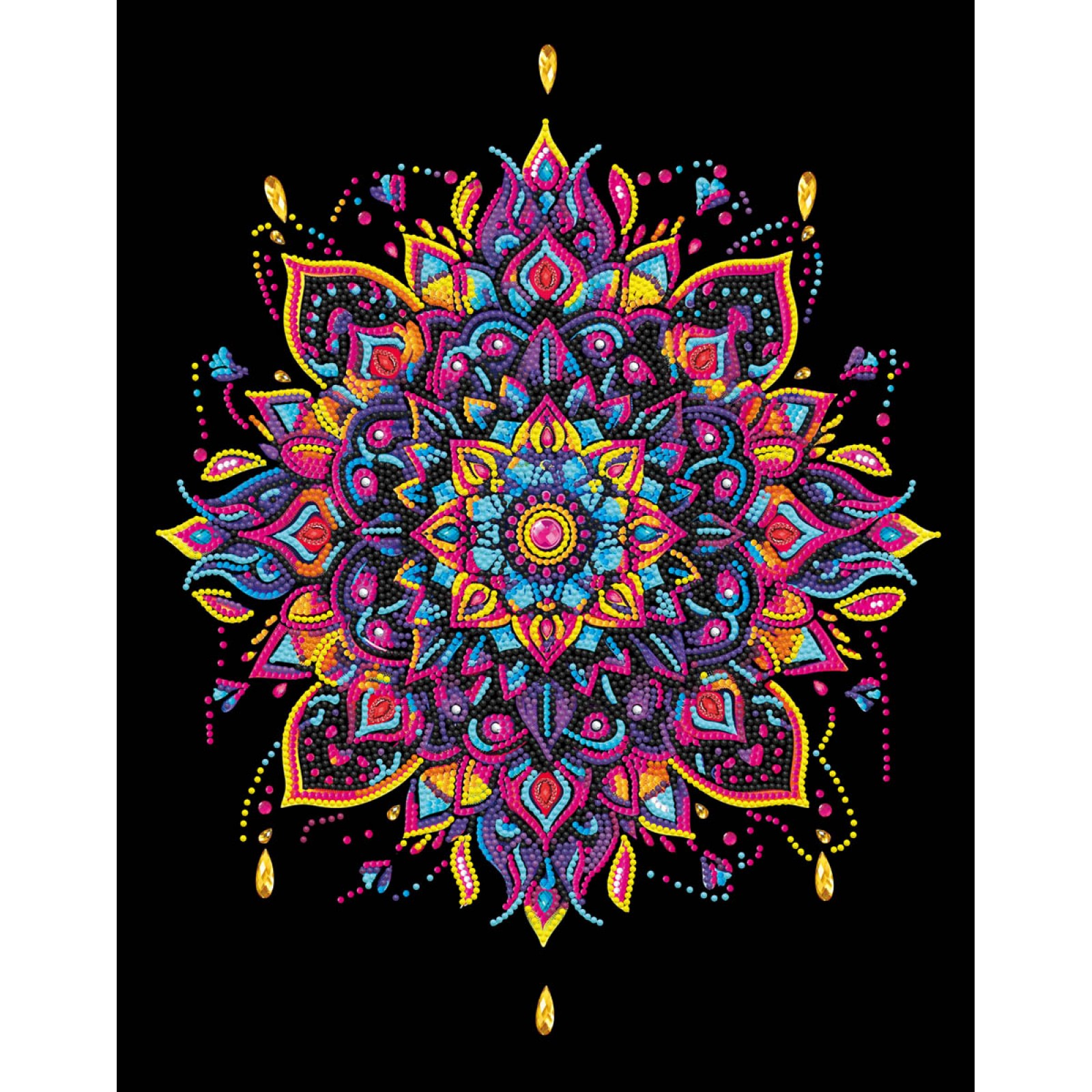 DIAMOND DOTZ - Neon Mandala - DD25.015